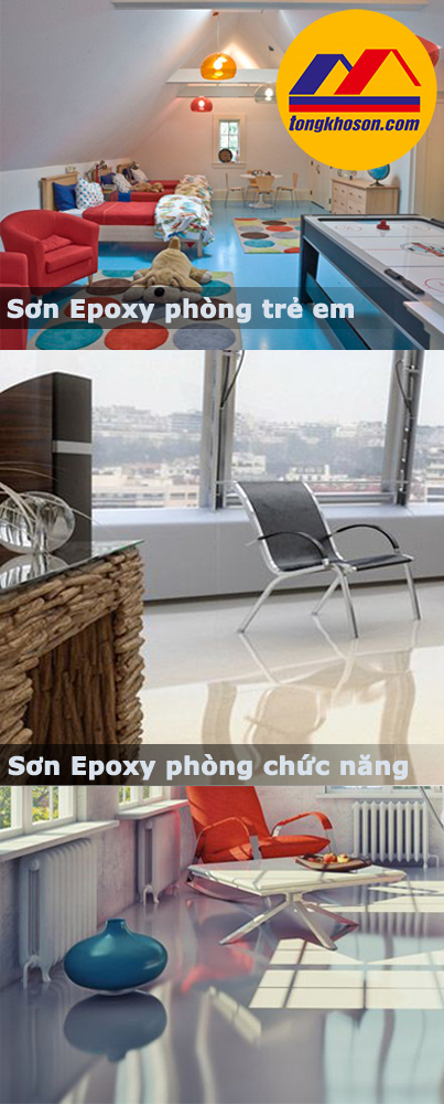 Sơn Epoxy cho sàn nhà