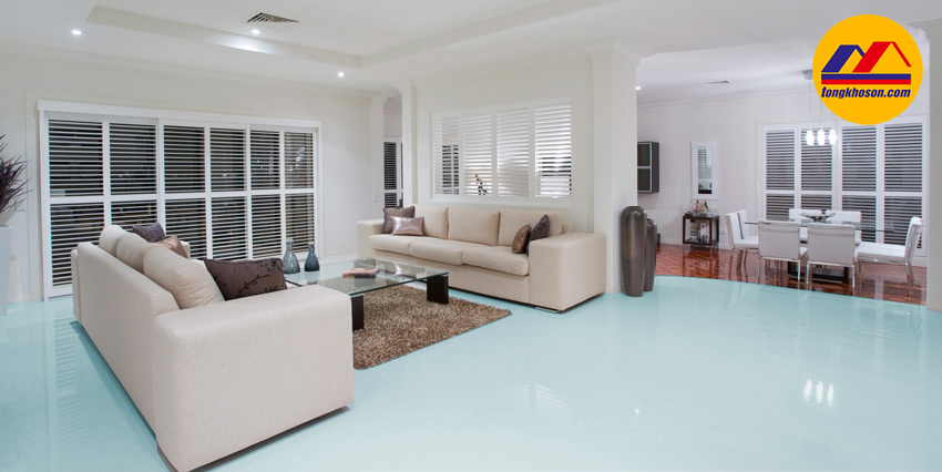 sơn Epoxy cho phòng khách