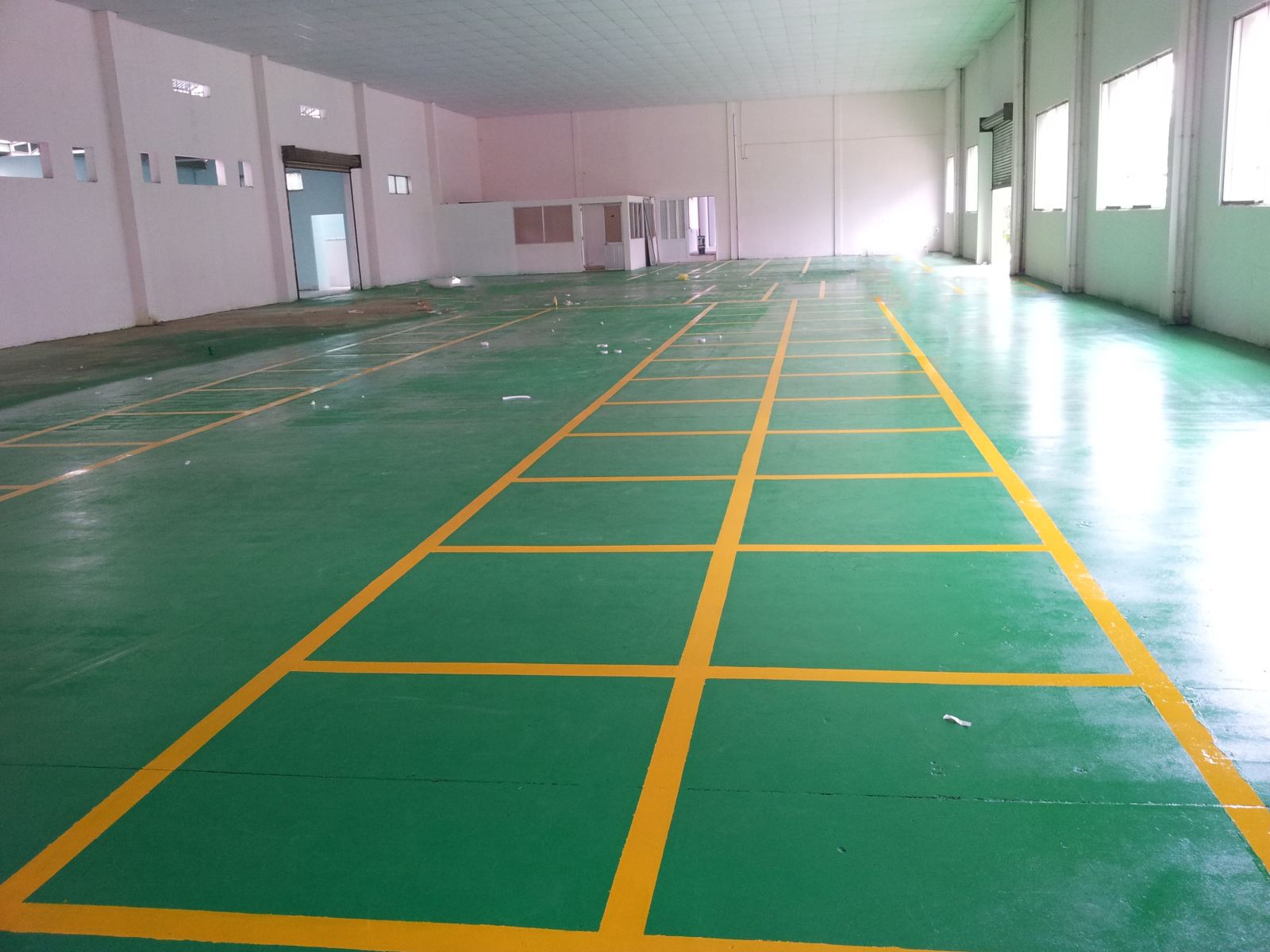 Sơn kẻ vạch nhà xưởng