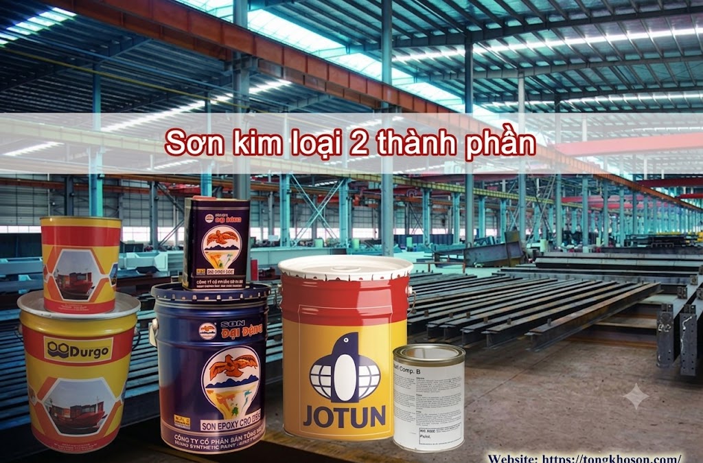 sơn kim loại 2 thành phần sơn kim loại 2 thành phần