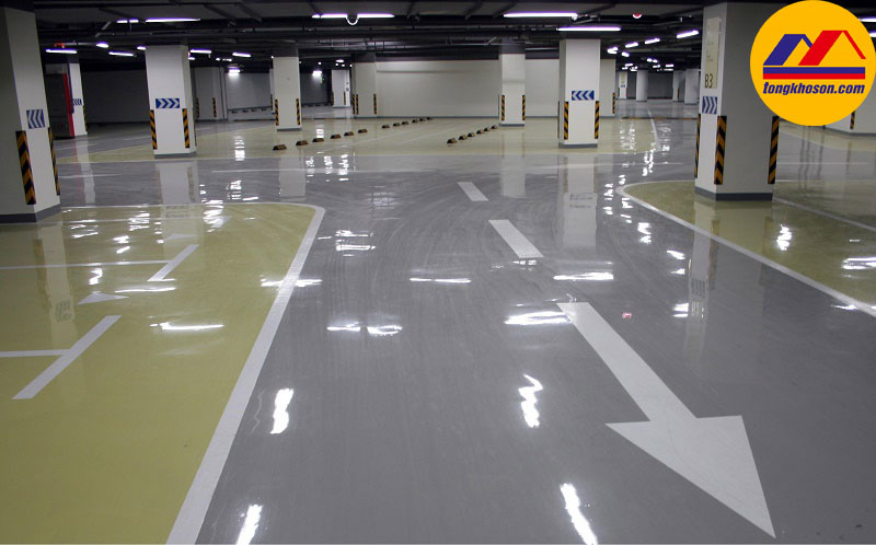 thi công sơn epoxy cho tầng hầm