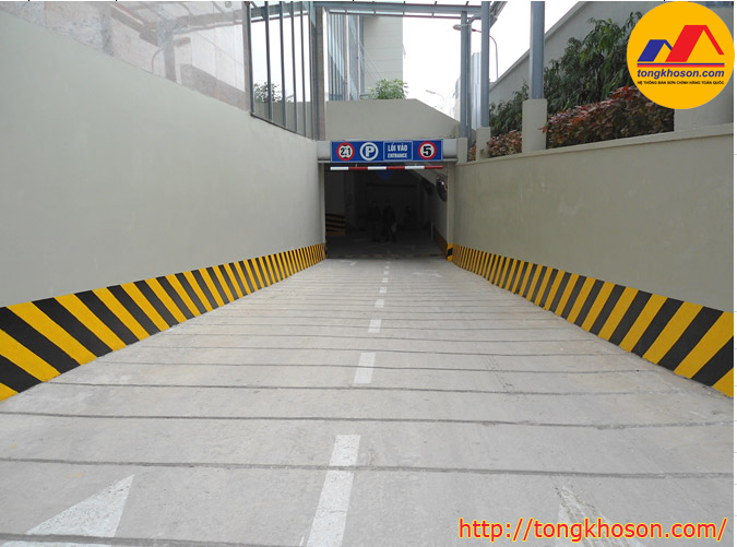 khu vực ram dốc bó vỉa