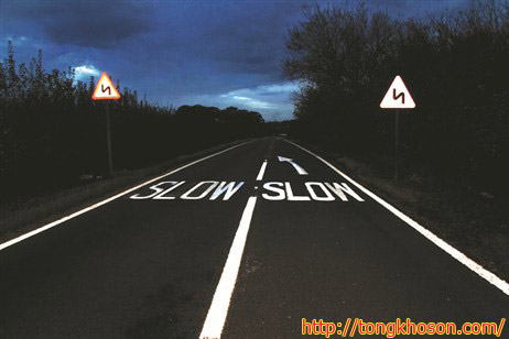Sơn phản quang trong bóng tối