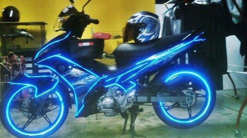 Sơn phản quang xe máy