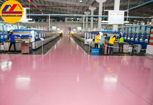 Sơn sàn epoxy theo tiêu chuẩn châu âu