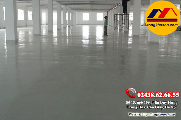 sơn epoxy theo màu sắc tổng thể