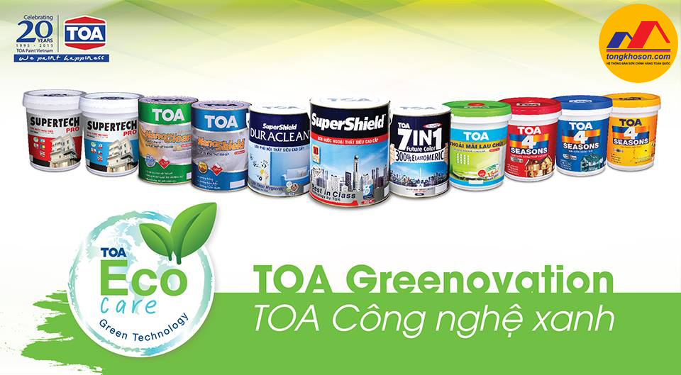 Sơn toa công nghệ xanh