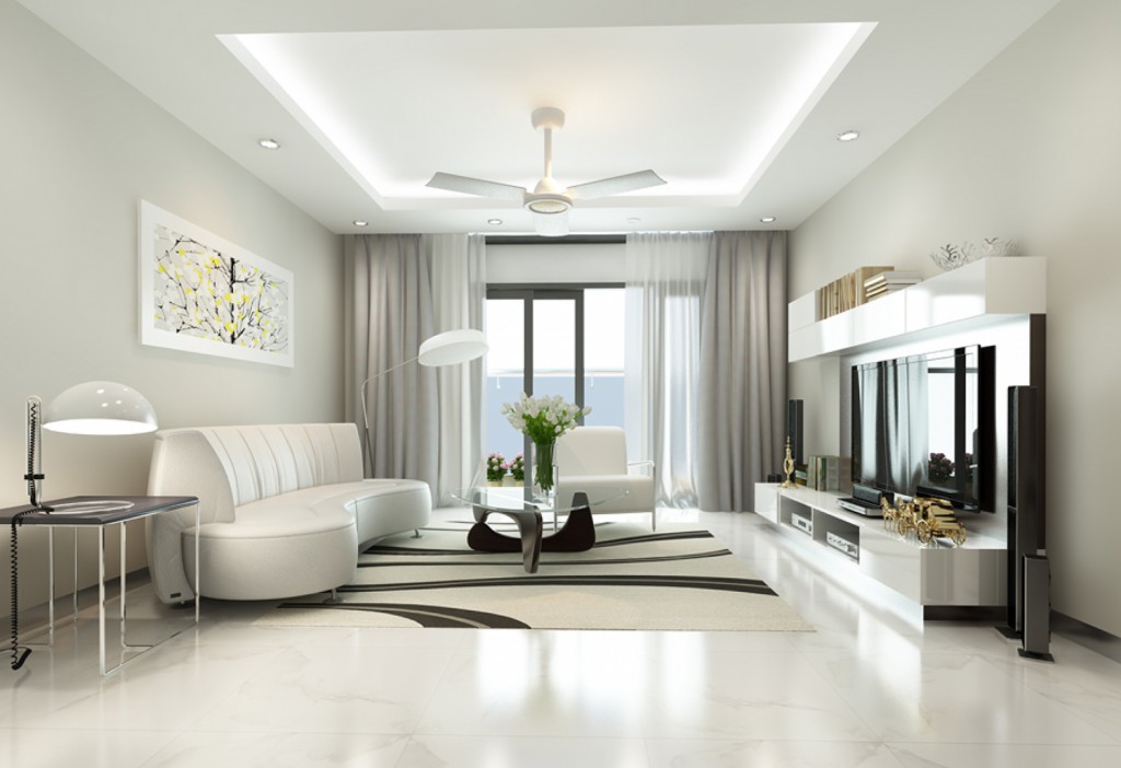 nhà màu trắng rất tốt cho gia chủ mệnh Kim