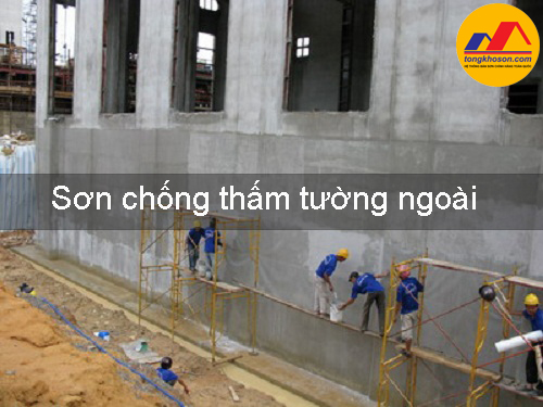 Sơn chống thấm tường ngoài