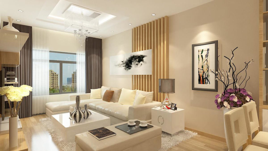 Sử dụng nội thất màu sắc hài hòa