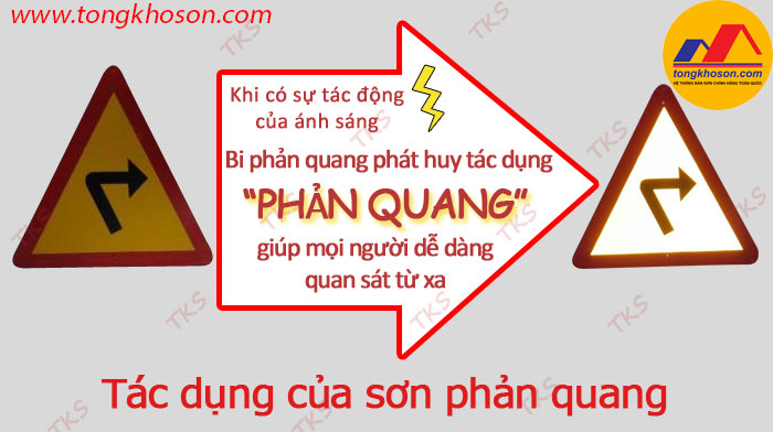 sơn phản quang giao thông