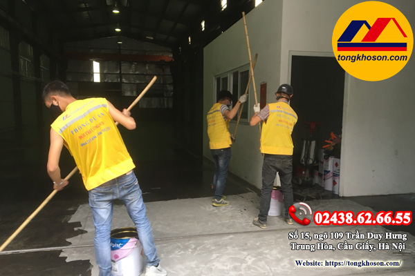 đơn vị thi công sơn Epoxy