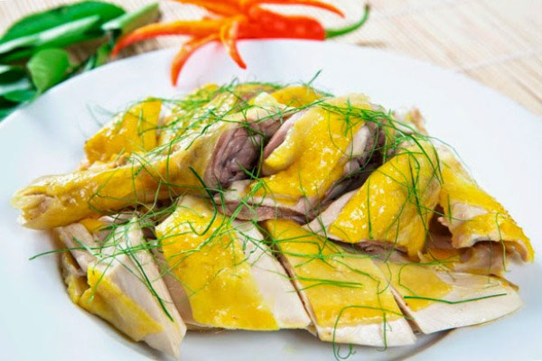 thịt gà luộc