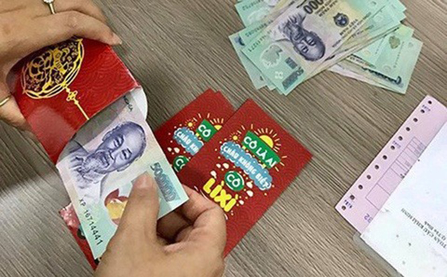 tiền lì xì Tết