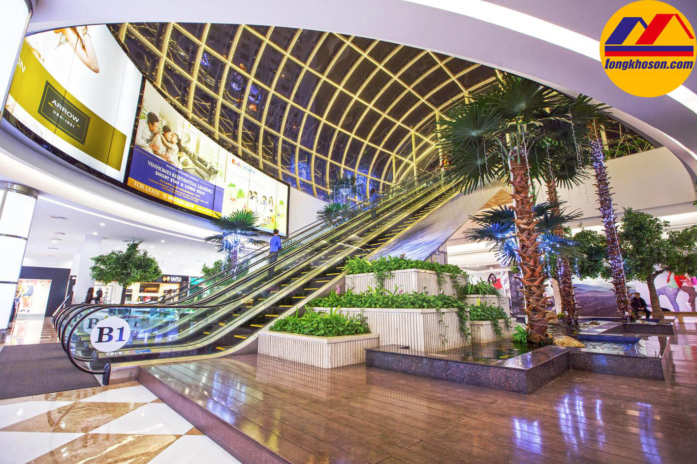 sơn sàn Epoxy tttm Time City