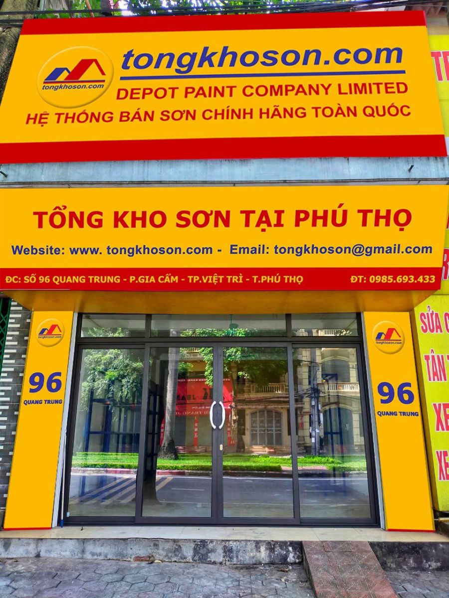 địa chỉ mua sơn uy tín tại phú Thọ