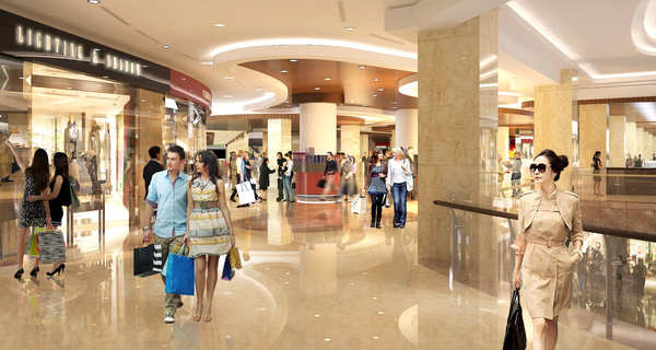 sàn trung tâm thương mại