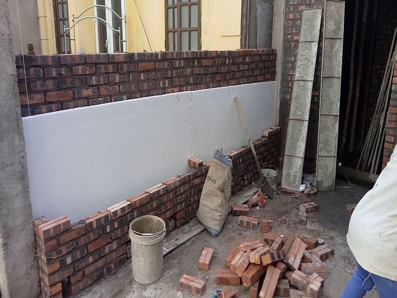 sử dụng tường 2 lớp