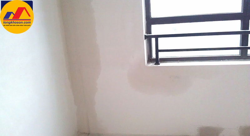 tường trong nhà bi thấm