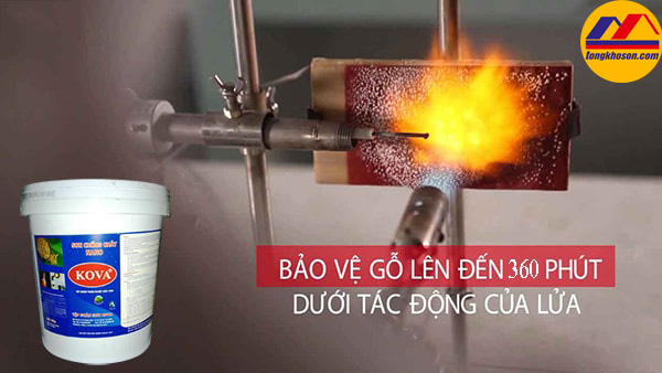 sơn chống cháy Kova