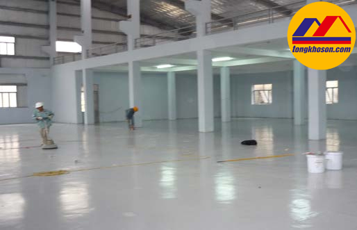 mặt sơn sàn epoxy