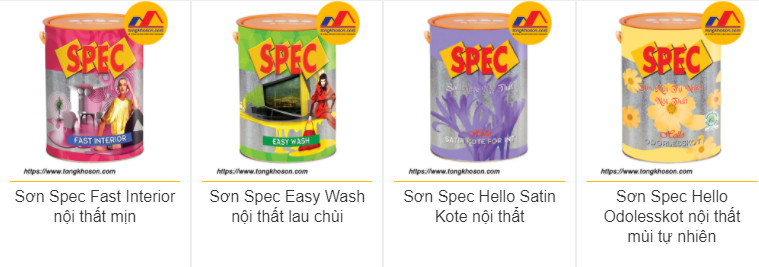 sơn nội thất Spec