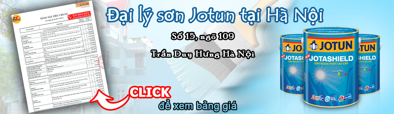 Đại lý cấp 1 sơn Jotun tại Hà Nội