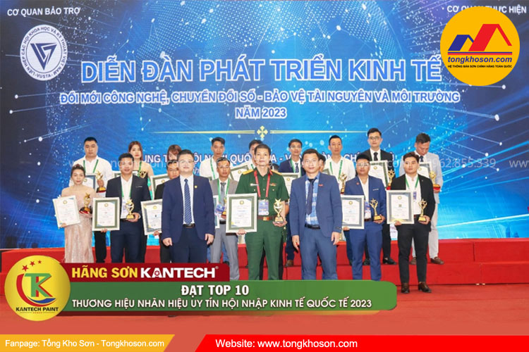 Sơn Kantech đạt 