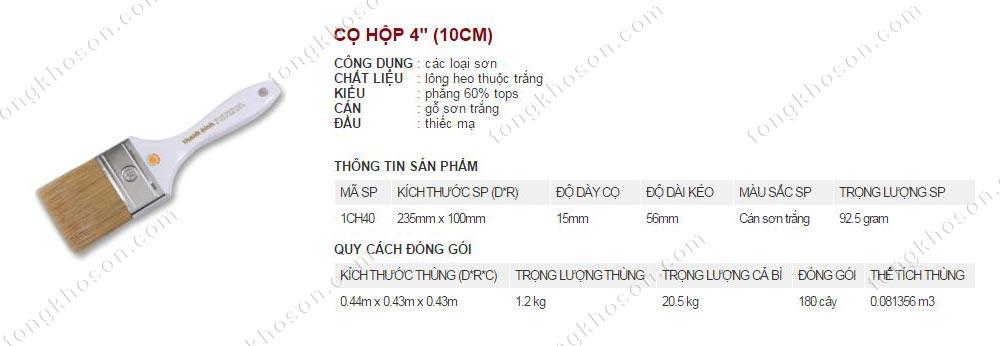 Chổi quét sơn Thanh Bình 10cm