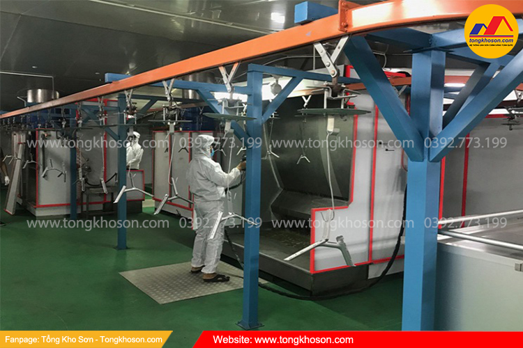 Một số loại sơn bột tĩnh điện phổ biến hiện nay