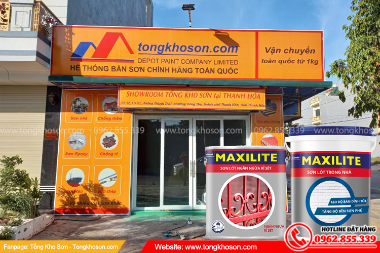dai ly son maxilite tai thanh hoa