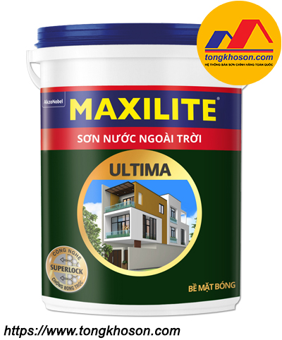 Sơn ngoài trời bề mặt mờ Maxilite Tough - 28C