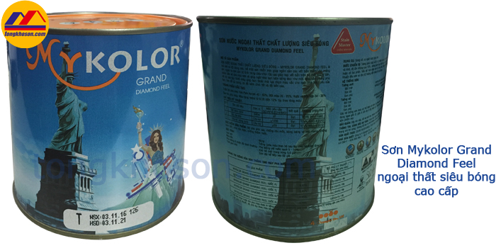 SÆ¡n Mykolor Grand Diamond Feel ngoáº¡i tháº¥t siÃªu bÃ³ng