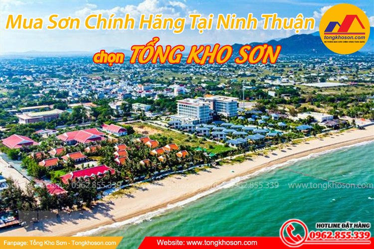 Mua sơn chính hãng tại Ninh Thuận