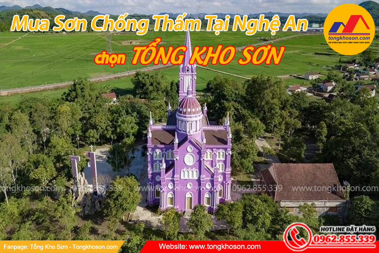 Mua sơn chống thấm chính hãng tại Nghệ An