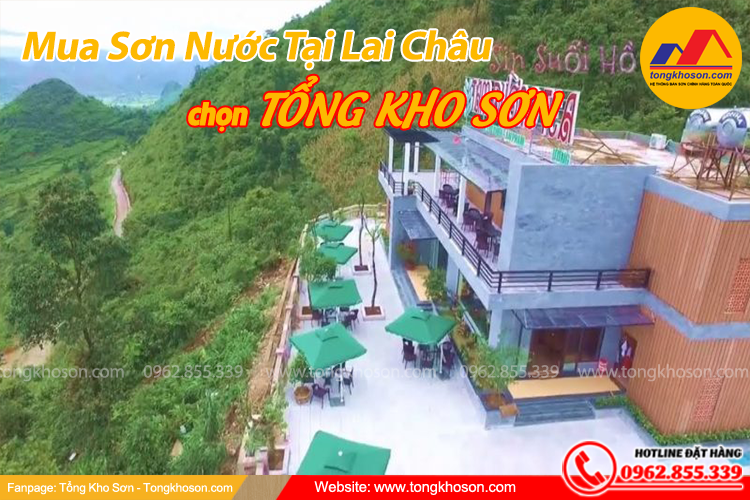 Mua sơn nước chính hãng tại Lai Châu