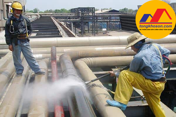 Quy trình sử dụng sơn chống rỉ