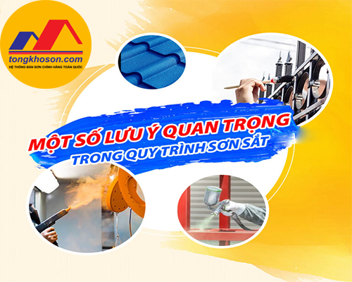 Quy trình sử dụng sơn sắt thép tại Vĩnh Long