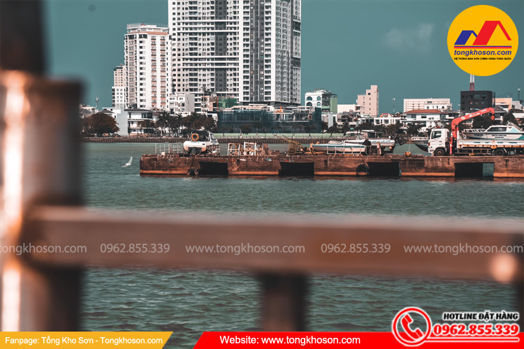 Quy trình thi công sơn sắt thép tại Nam Định