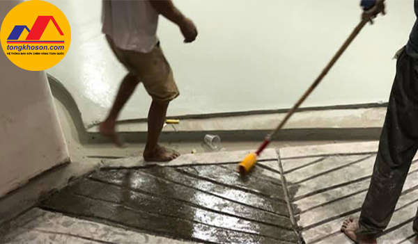 Sơn Epoxy chống trơn trượt