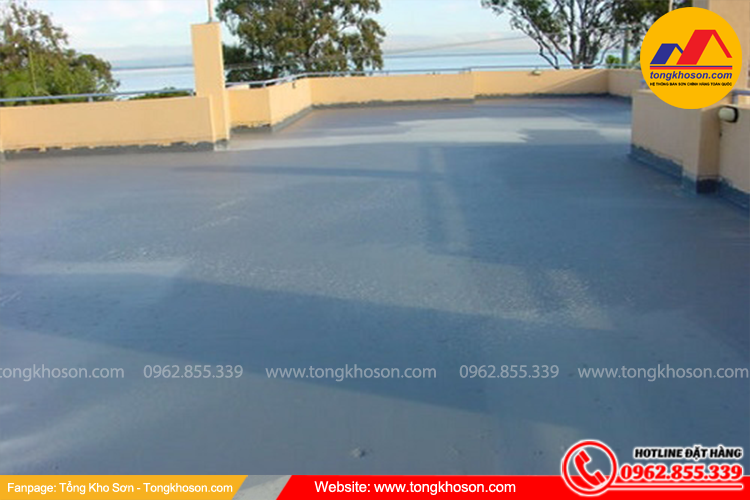 Sơn Epoxy chống thấm mái tại Nam Định