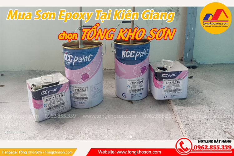 Sơn Epoxy tại Kiên Giang chọn Tổng Kho Sơn