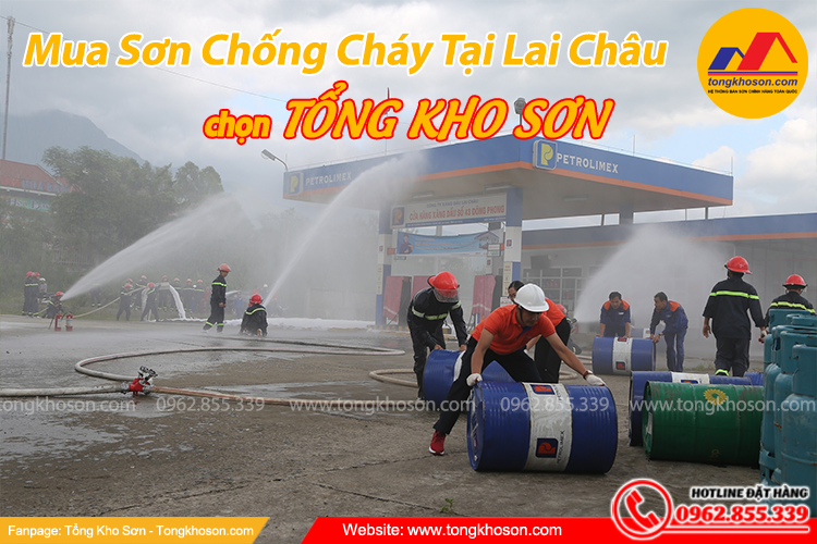 Sơn chống cháy tại Lai Châu