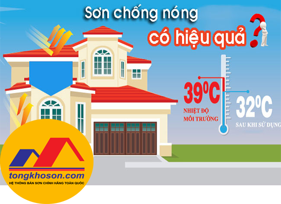 Sử dụng sơn chống nóng có hiệu quả không?
