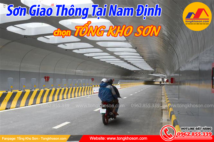 Sơn giao thông tại Nam Định