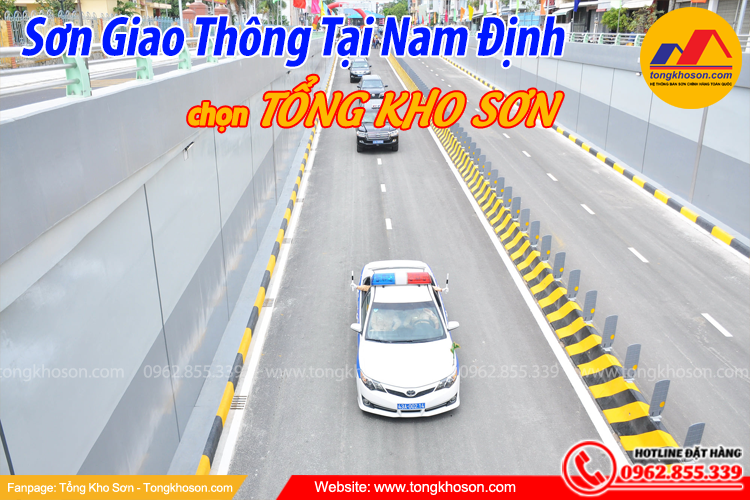Sơn giao thông tại Nam Định