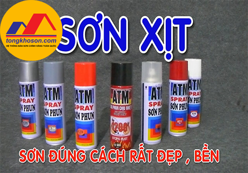 Sơn xịt tại Thái Nguyên