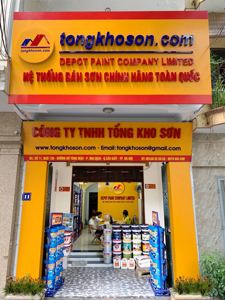 Thông tin mua sơn chính hãng