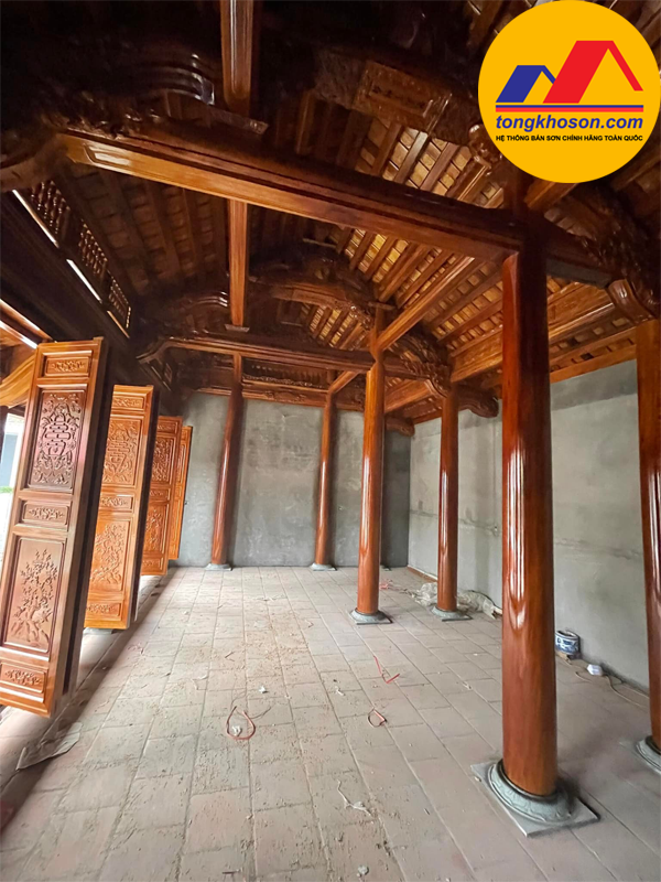 Hướng dẫn thi công sơn gỗ tại Tổng Kho Sơn Phú Thọ