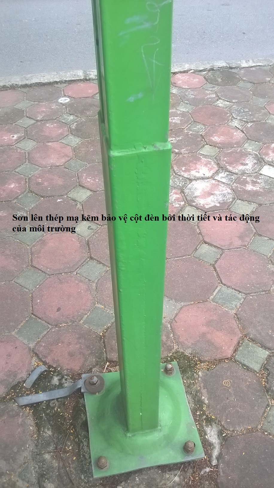 Sơn mạ kẽm cho hộp đèn